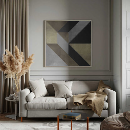 Wall art Golden Geometry