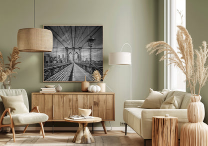  NYC Brooklyn Bridge Wall Artwork 0