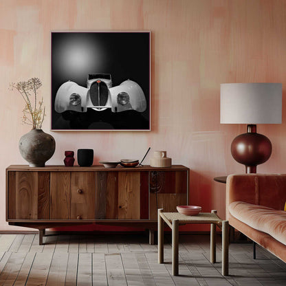 Wall art A White Bugatti