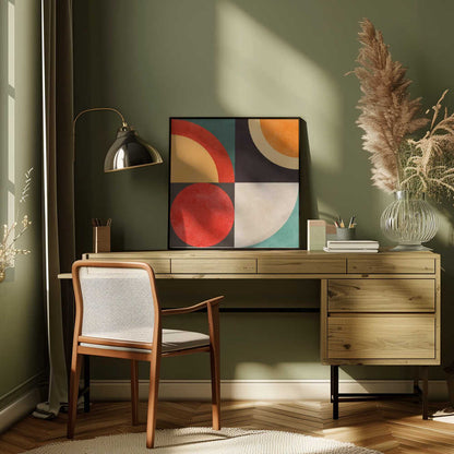 Wall art Circles in harmony 12