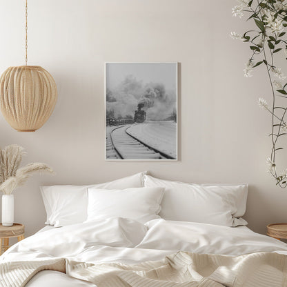Artwork- Mocanita Hutulca-16X20inches-In White Floating Frame