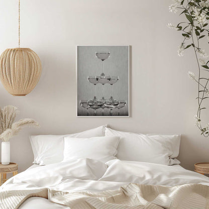 Wall art Champagne tower_9