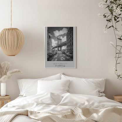 Wall art-NEW YORK CITY Manhattan Bridge