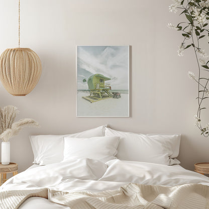  Vintage Florida Flair at Miami Beach Wall Artwork 0