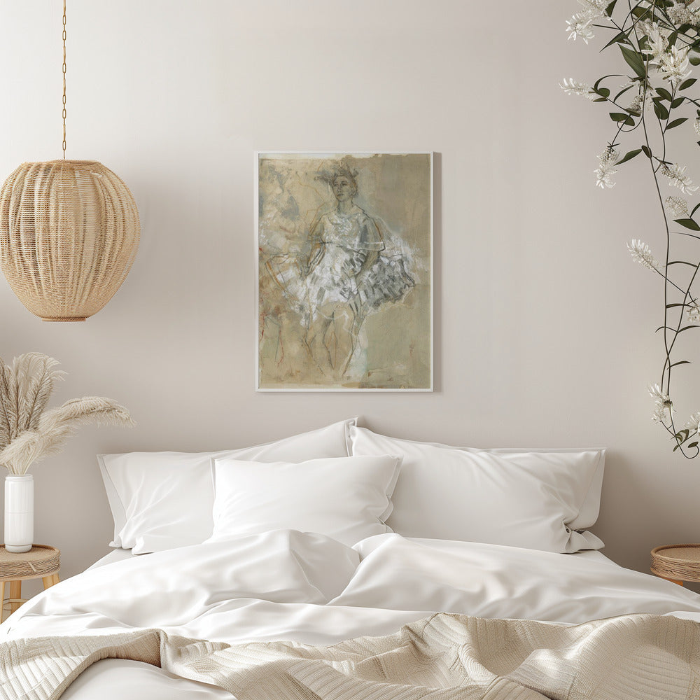 Abstract Art Canvas Print-wall-art-hommage-a-degas-xxiii-