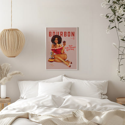 Babes of Bourbon Vol 8 Vintage Pinup Girl With Afro