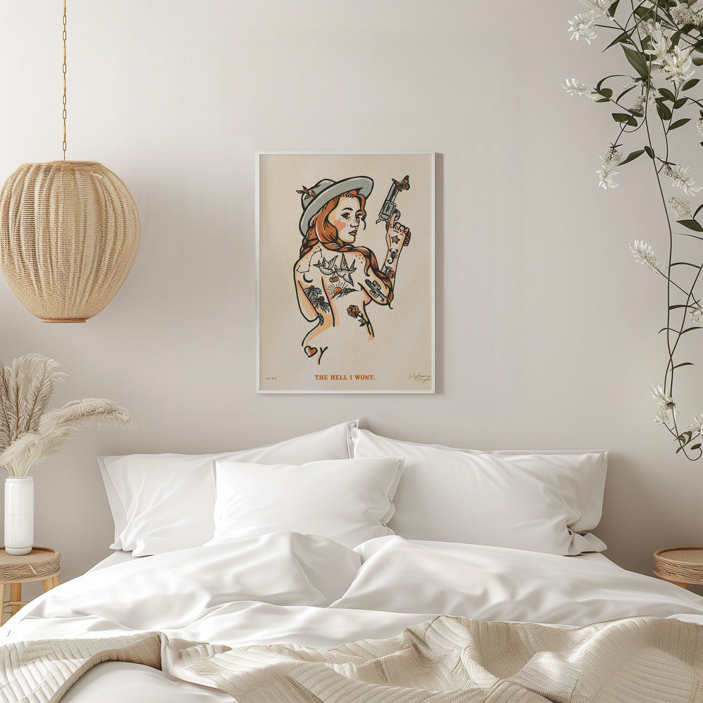  The Hell I Wont Print Wall Artwork 0