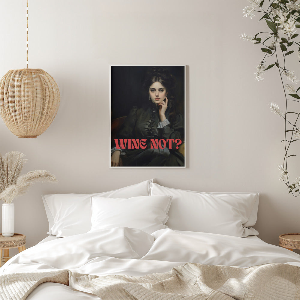 canvas prints Wine not?inches- 