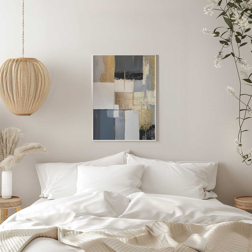 Wall art Golden Greys 2