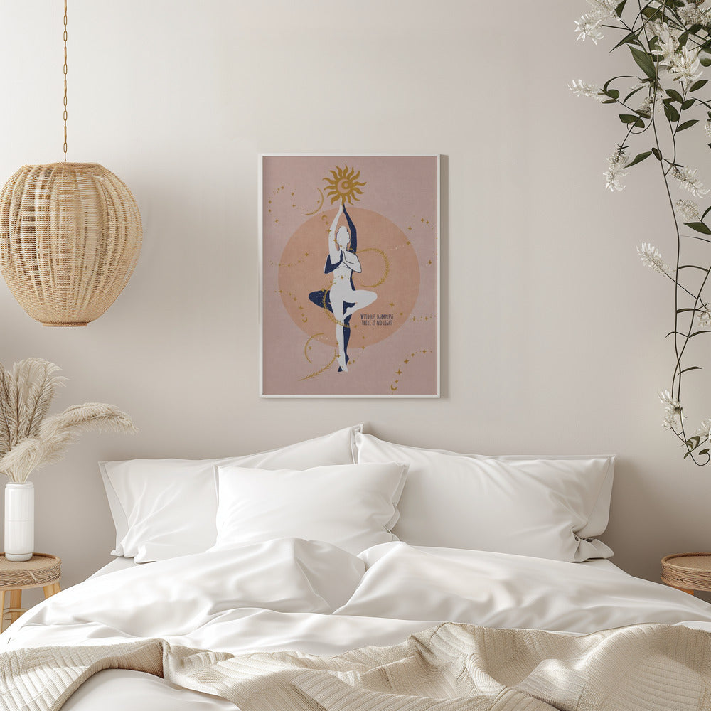 canvas prints Spiritual Sun, Moon / Spir 19inches- 
