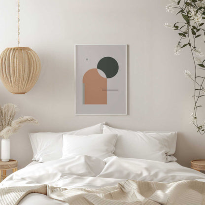 Wall art Simple Harmony - Abstract Composition