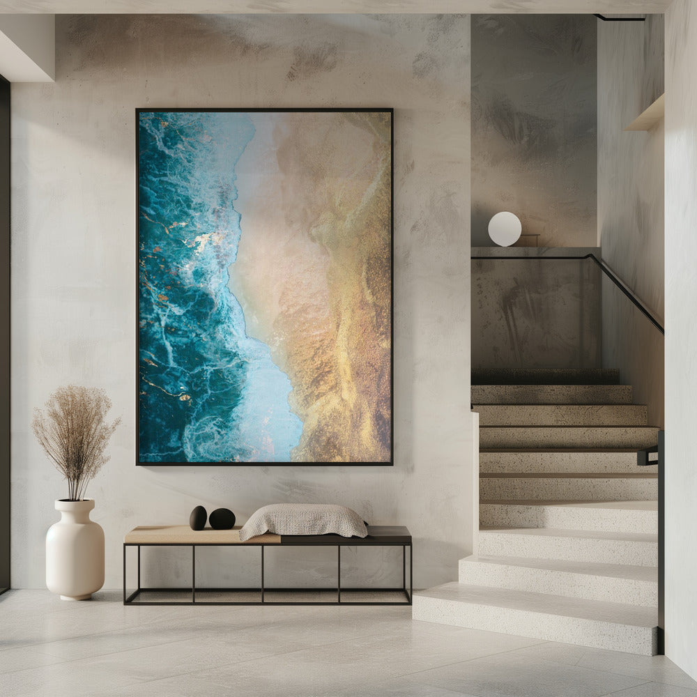  Gold beach Wall Artwork 0