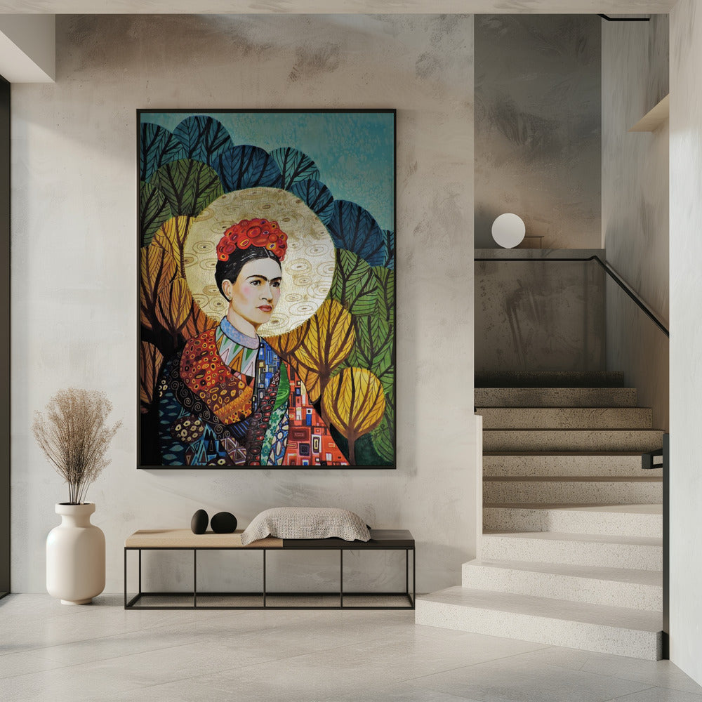 Wall art Frida Loves Klimt