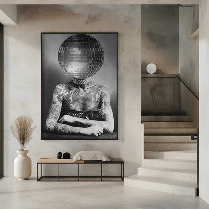 Wall art DISCO VINTAGE PORTRAIT