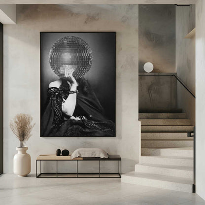 Wall art DISCO VINTAGE WOMAN