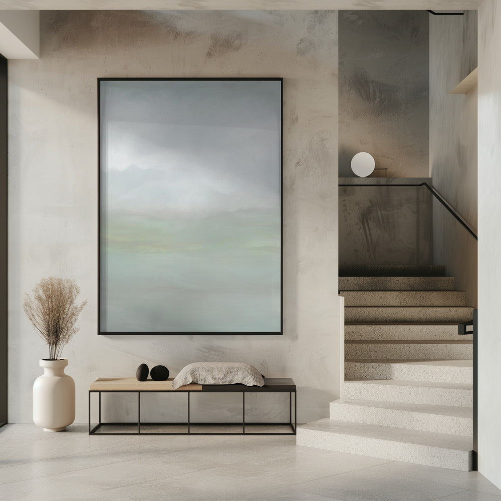 Artwork- Rough Seas Oil Panel  12-36X48inches-Gallery Wrapped (Ready to Hang)