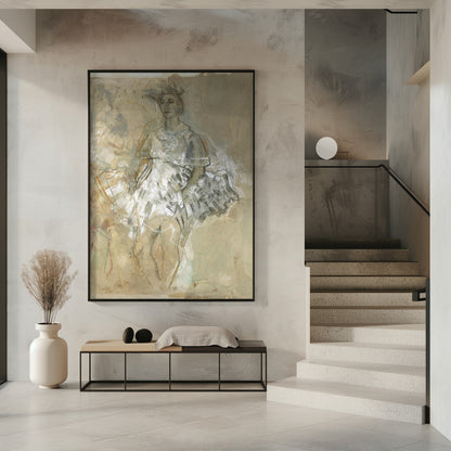 Abstract Art Canvas Print-wall-art-hommage-a-degas-xxiii-