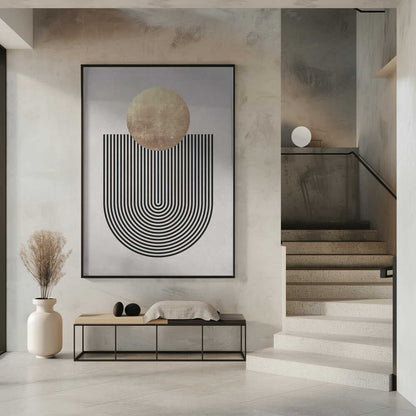 Wall art Lines and circles 21