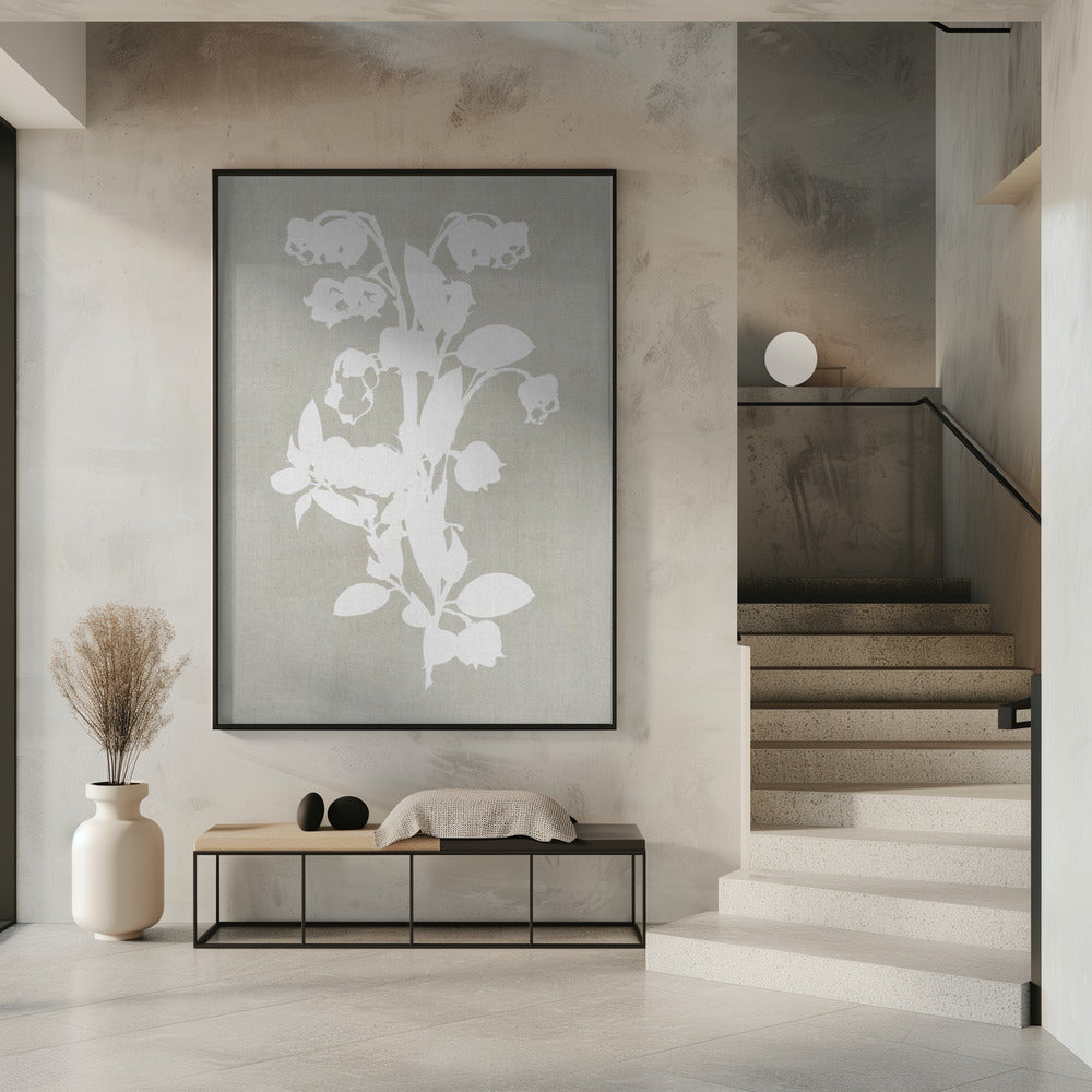 Artwork- Botanical Illustration 10-36X48inches-Gallery Wrapped (Ready to Hang)