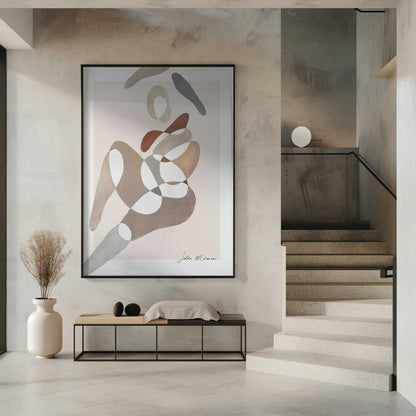 Wall art Flowing Silhouettes