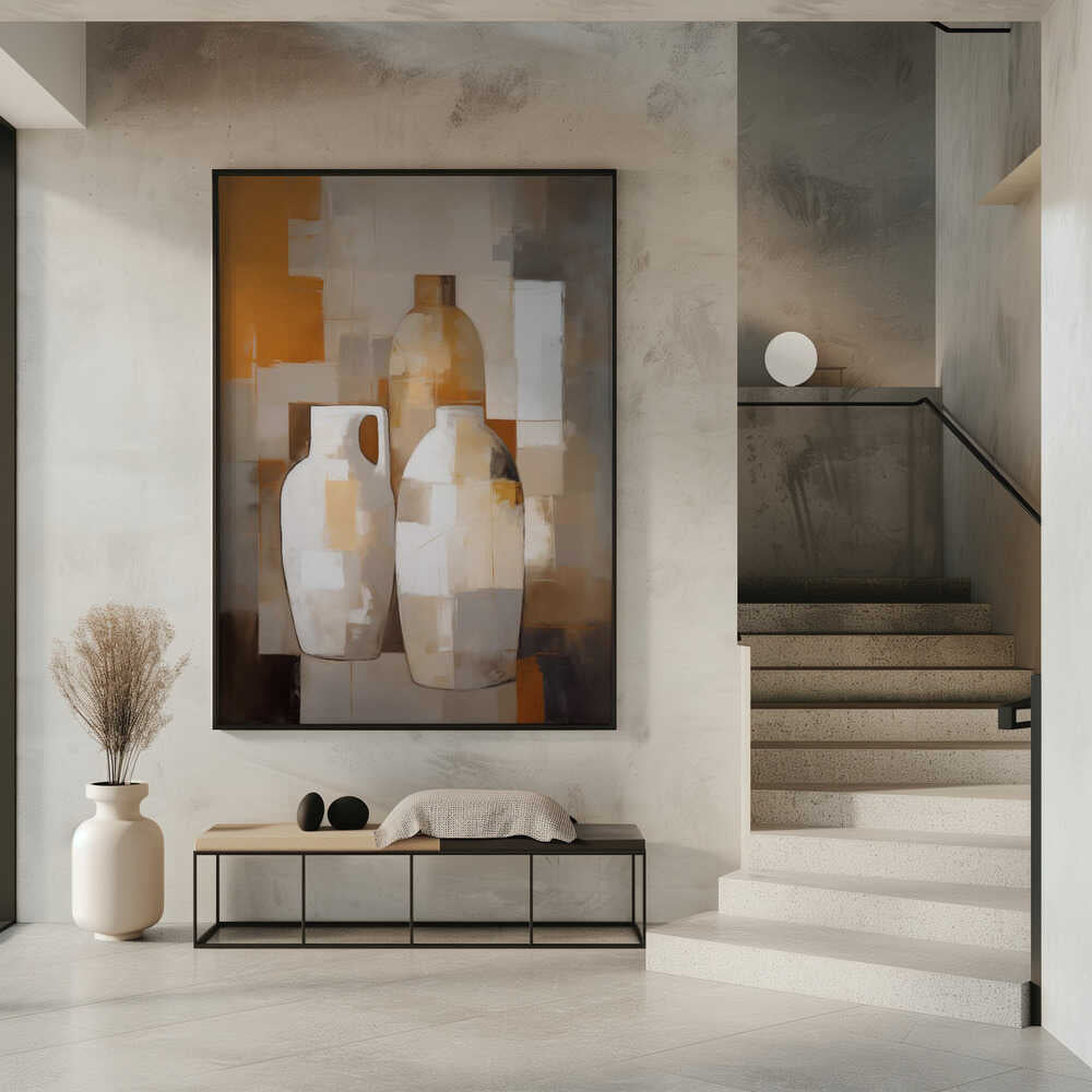 Wall art Abstract Vase