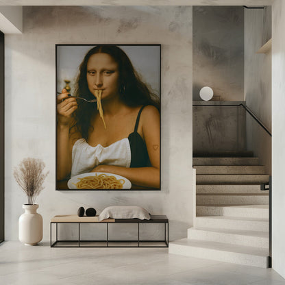 canvas prints Parody of the Mona Lisa16X20inches- Unframed