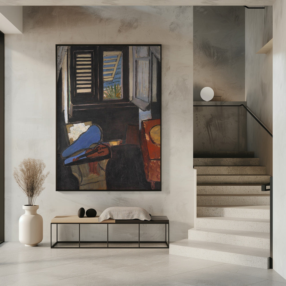 Artwork Intérieur Au Violon  -inches