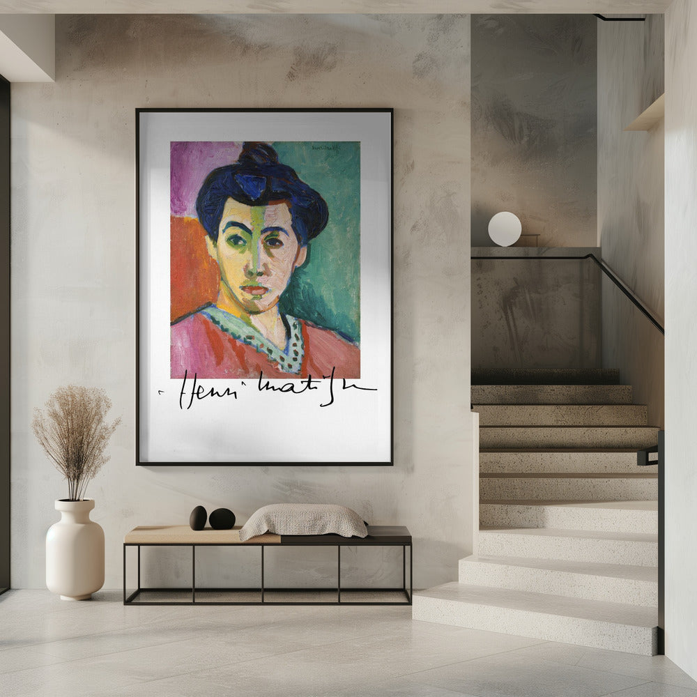 Artwork  La Raie Verte With Signature -inches