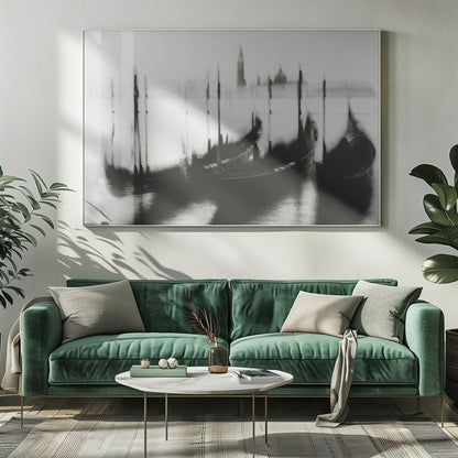 Artwork- Venice-48X36inches-In Black Floating Frame