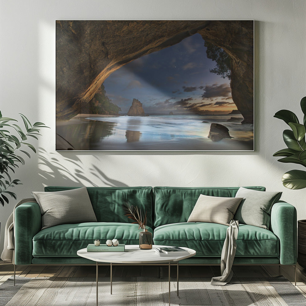 Artwork Cathedral Cove20X16inches- Unframed