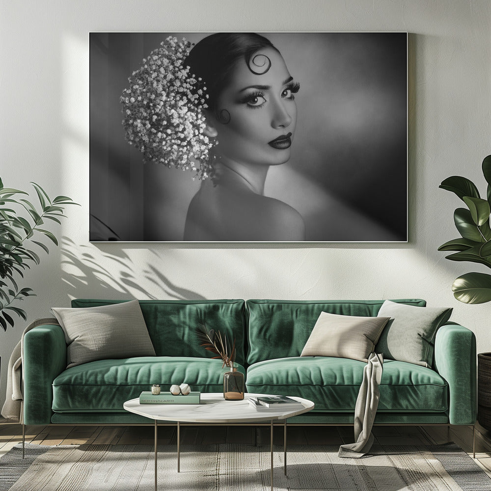 Artwork- Nature-48X36inches-In Black Floating Frame