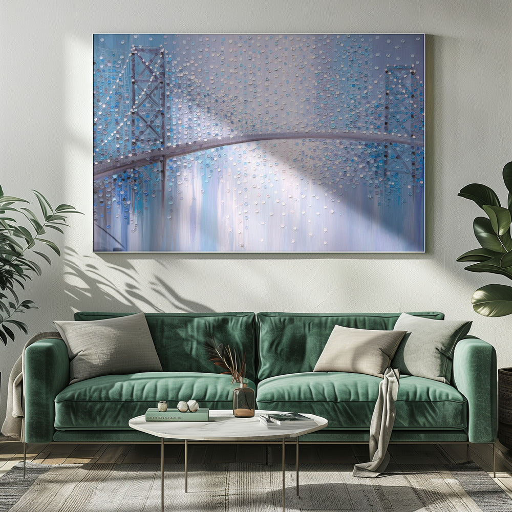  Bridge In the Mist Wall Artwork 0