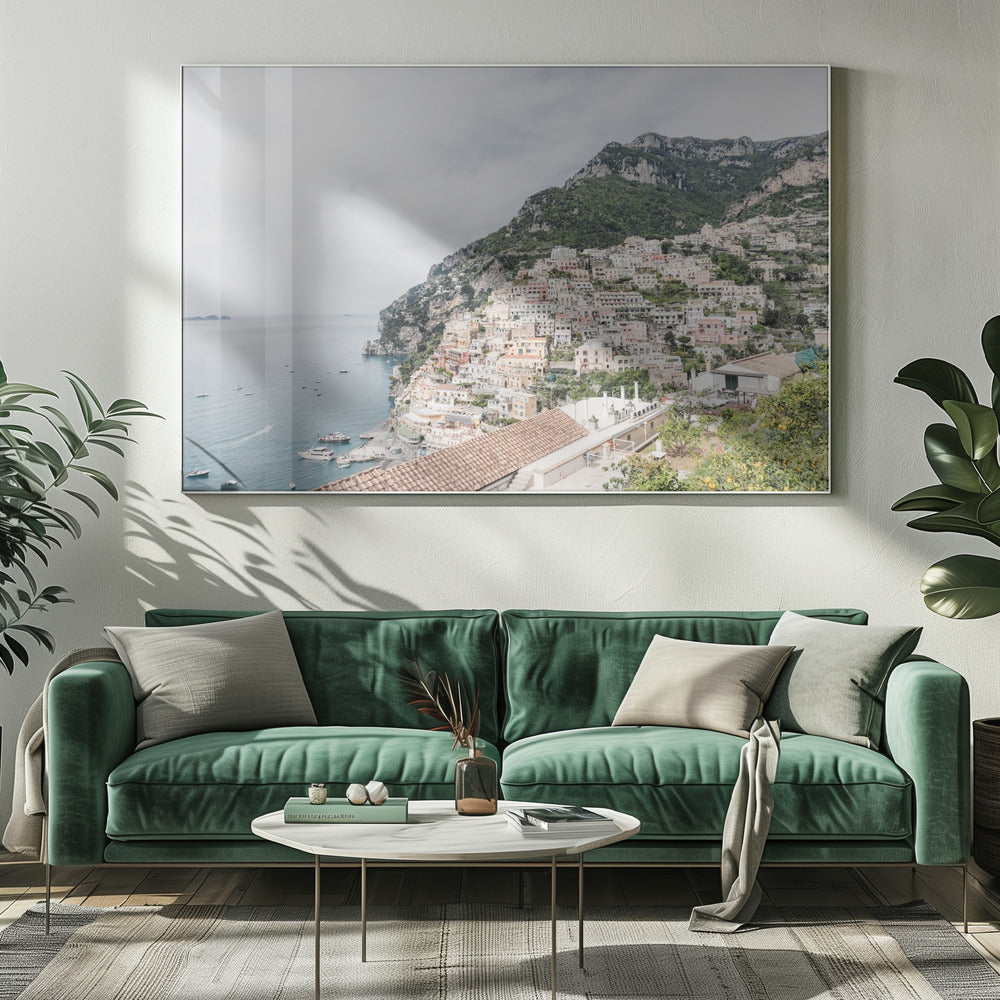 Artwork Positano at the Amalfi Coast20X16inches- Unframed