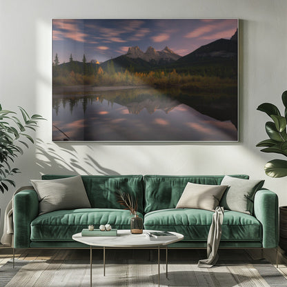 Wall art Three Sisters and A Little Brother-20X16inches-Gallery Wrapped (Ready to Hang)