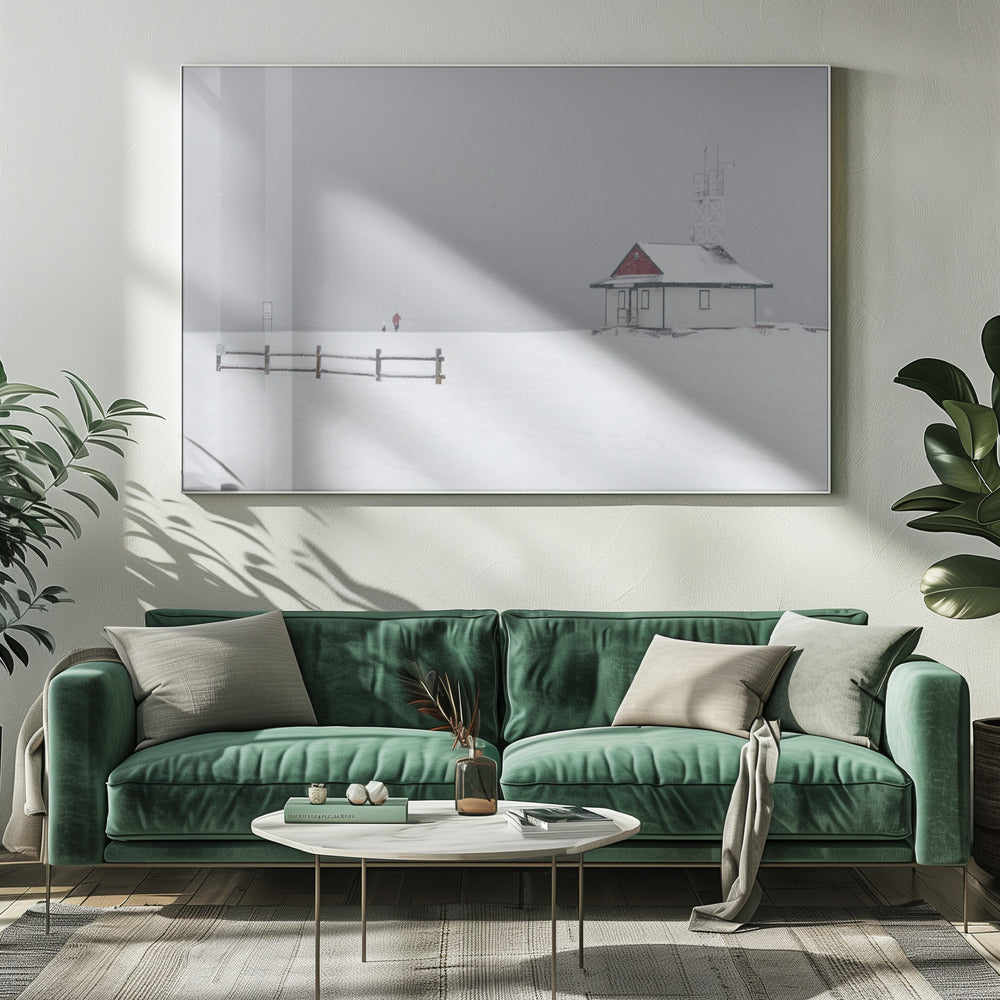 Guild House on the beach I-Wall Art Gallery Wrapped (Ready to Hang)-20X16inches