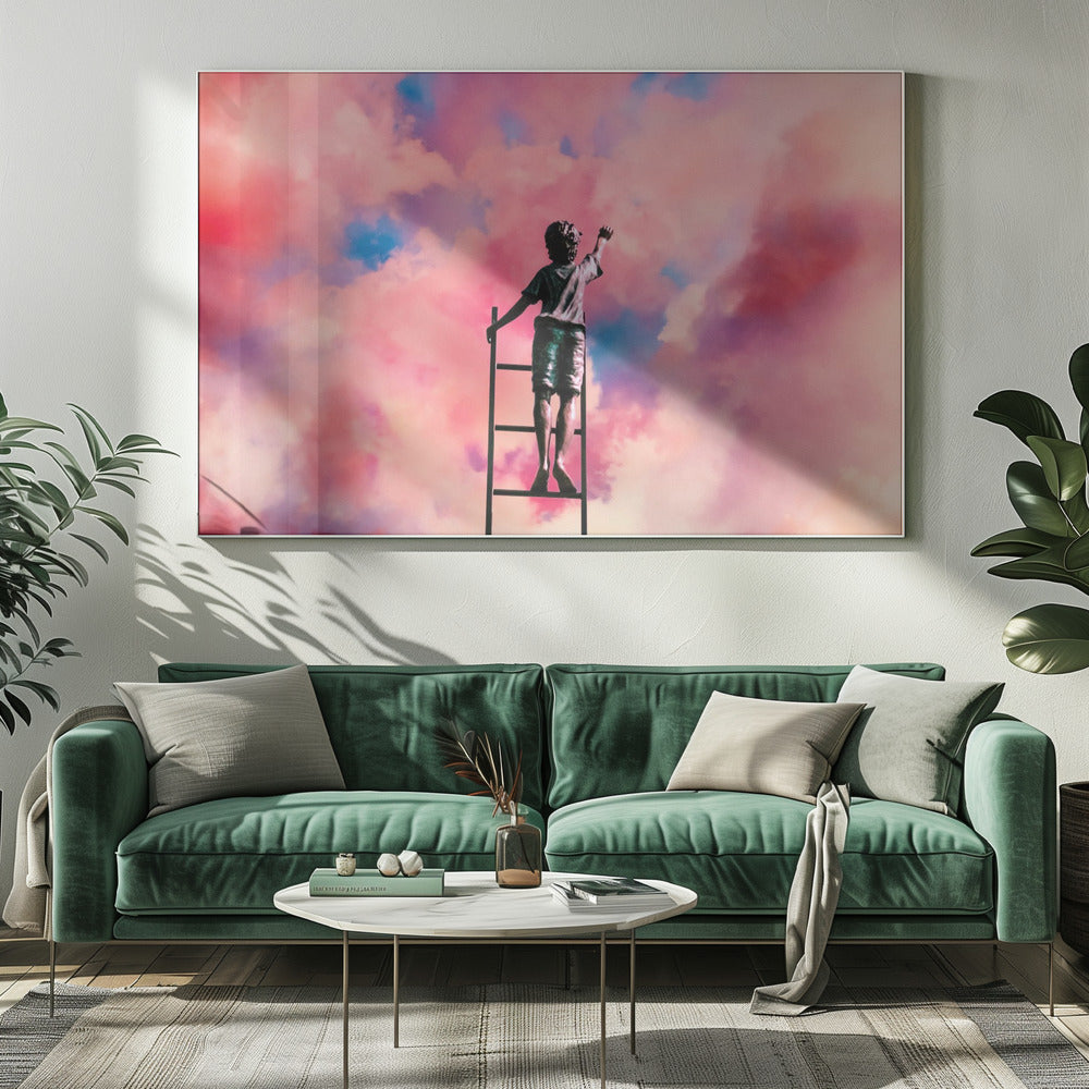 canvas prints Cloud Painter20X16inches- Unframed