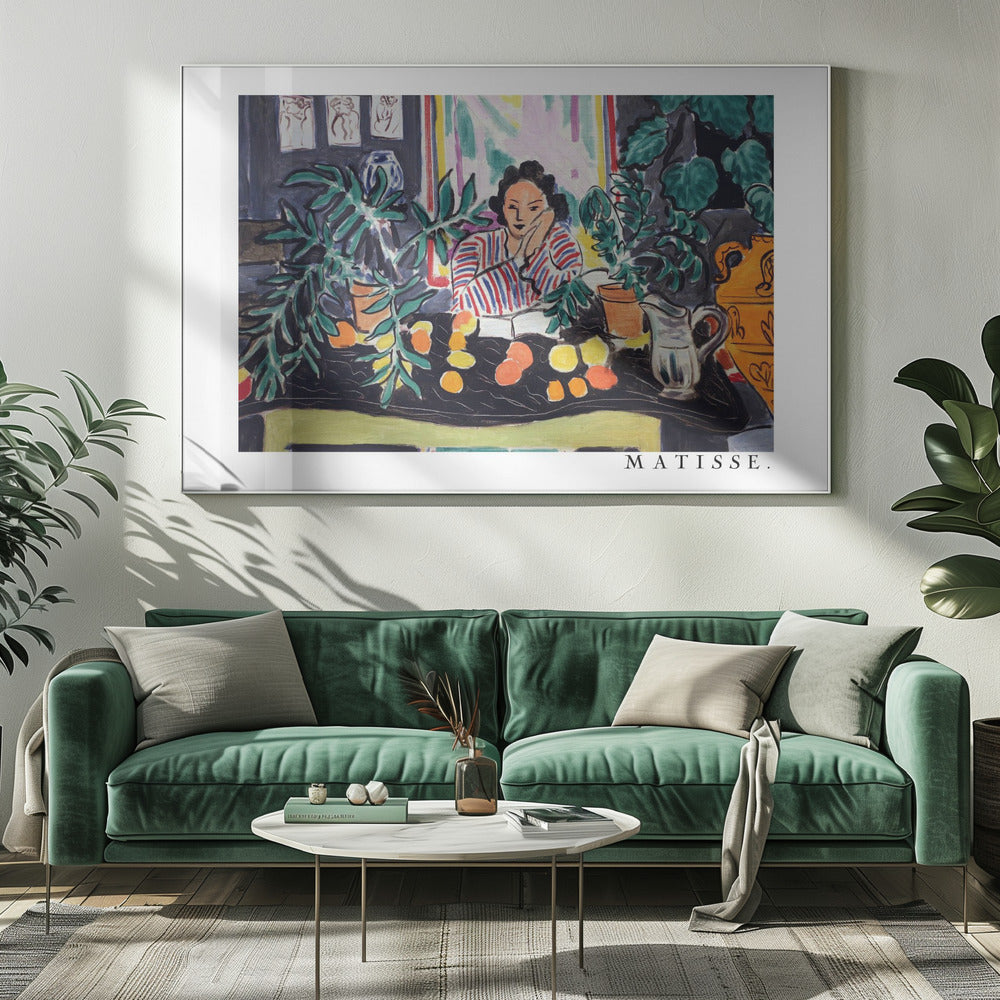 Artwork  Interno Con Vaso Etrusco 1940 48X36-inches
