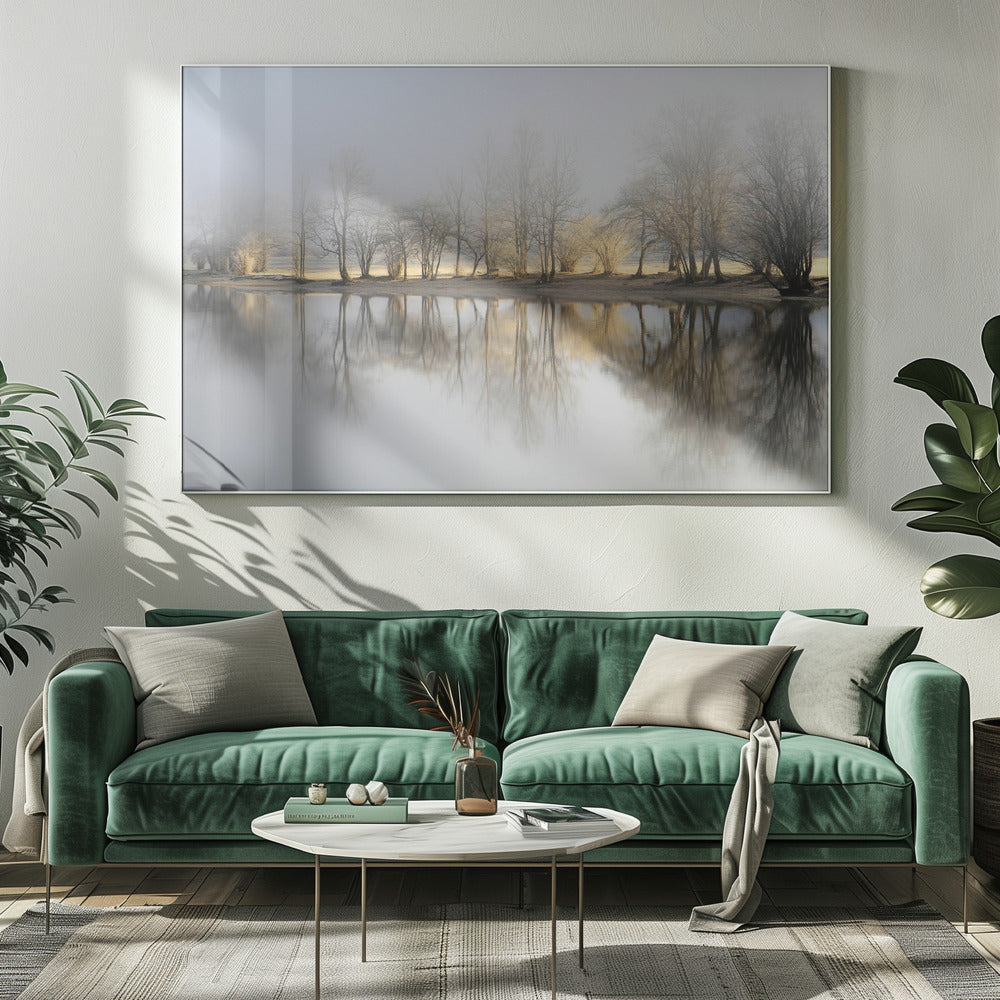 Artwork january morning20X16inches- Unframed