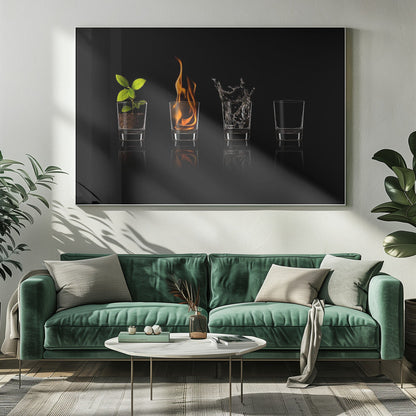 Artwork Elements...20X16inches- Unframed