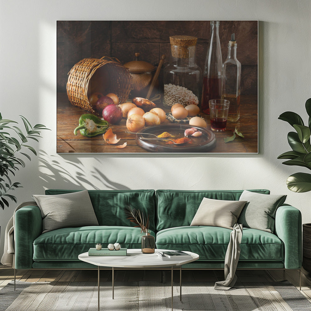Artwork Smells. Food20X16inches- Unframed