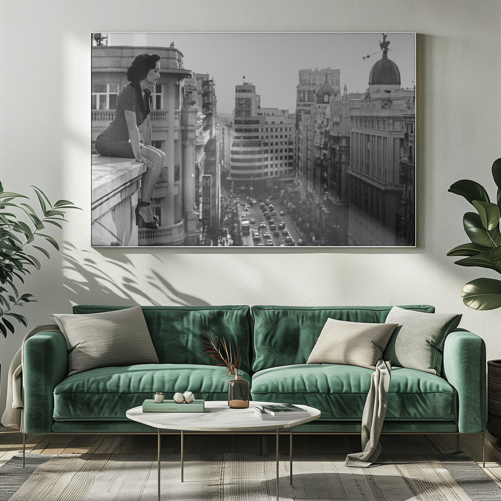 Artwork Mad Madrid20X16inches- Unframed
