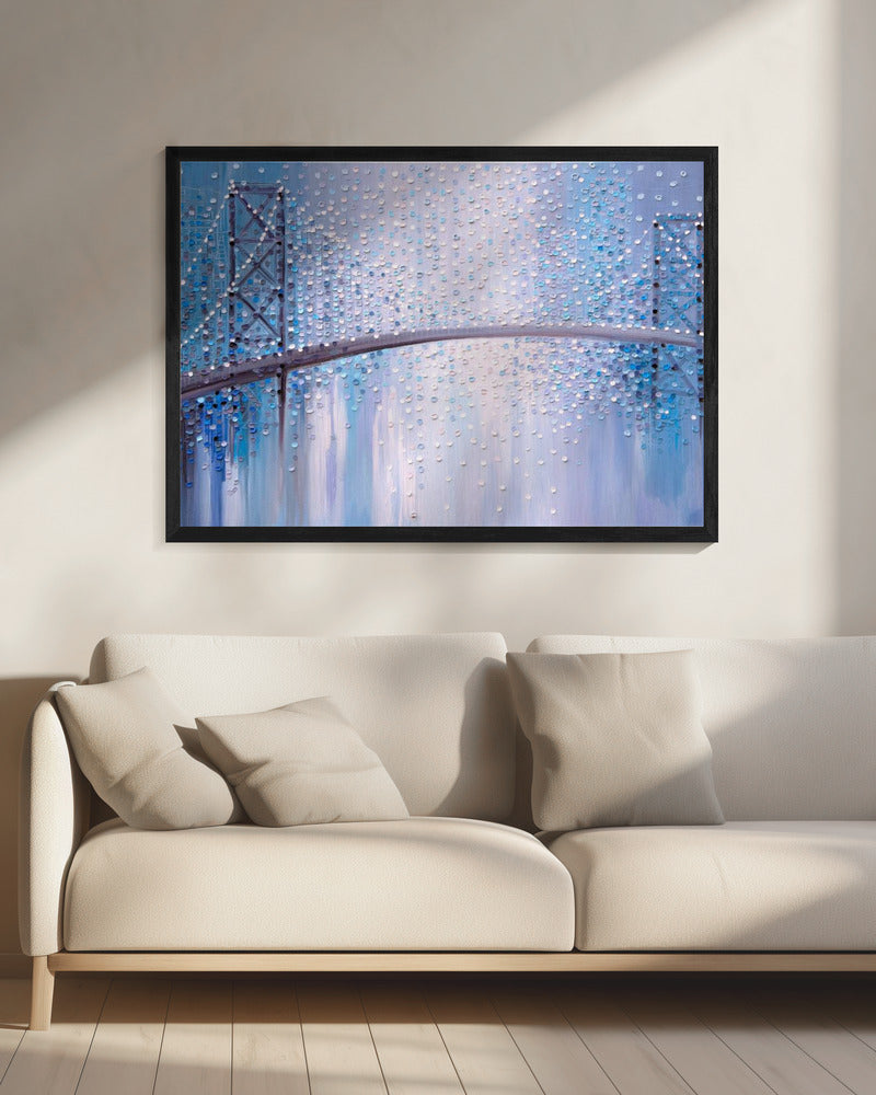  Bridge In the Mist Wall Artwork 0