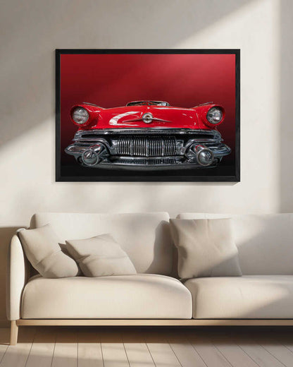 Wall art The red Pontiac