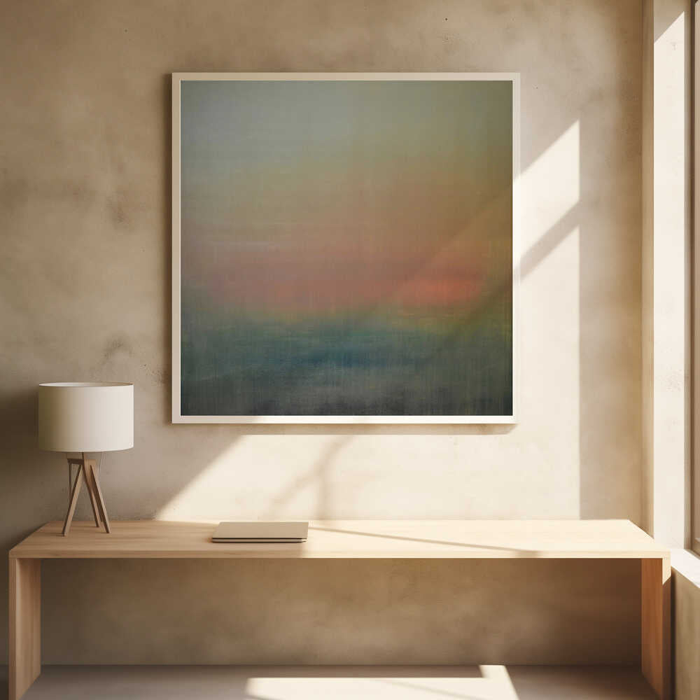 Wall art In the Beginning             Oil On Canvas