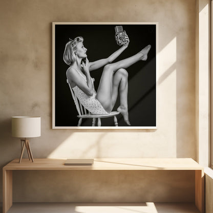 Artwork- Vintage Selfie-inches-