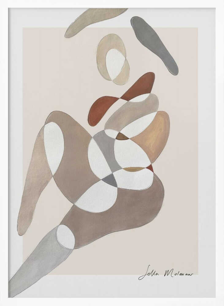 Wall art Flowing Silhouettes
