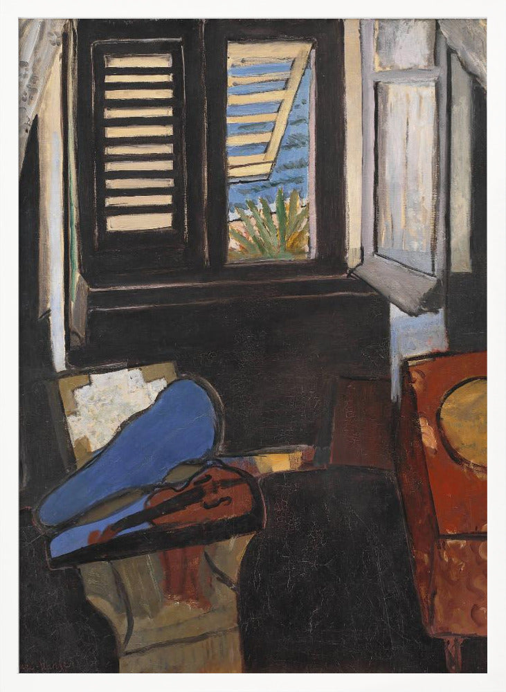 Artwork Intérieur Au Violon  36X48-inches