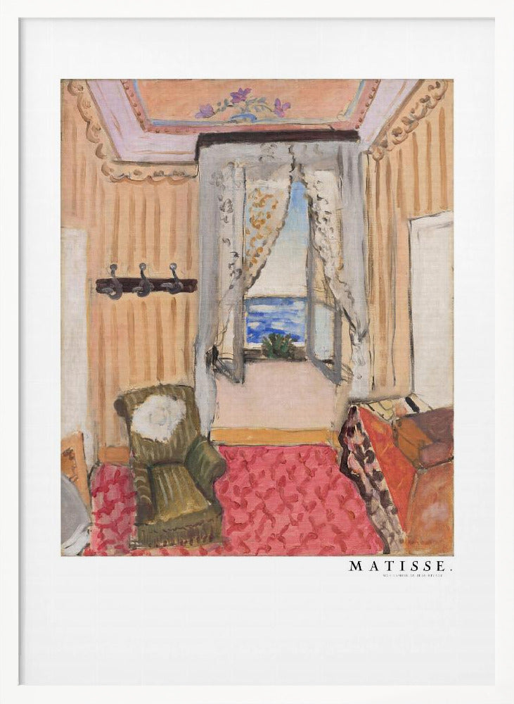 Artwork  Ma Chambre Au Beau Rivage Boarder 36X48-inches