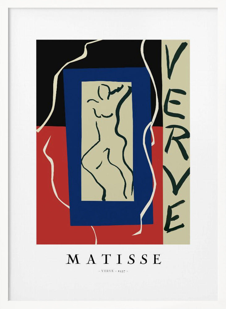 Artwork  Verve 1937 Boarder 36X48-inches