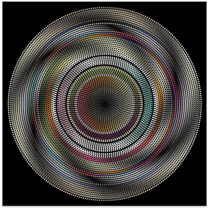 Wall art Spinning (3)